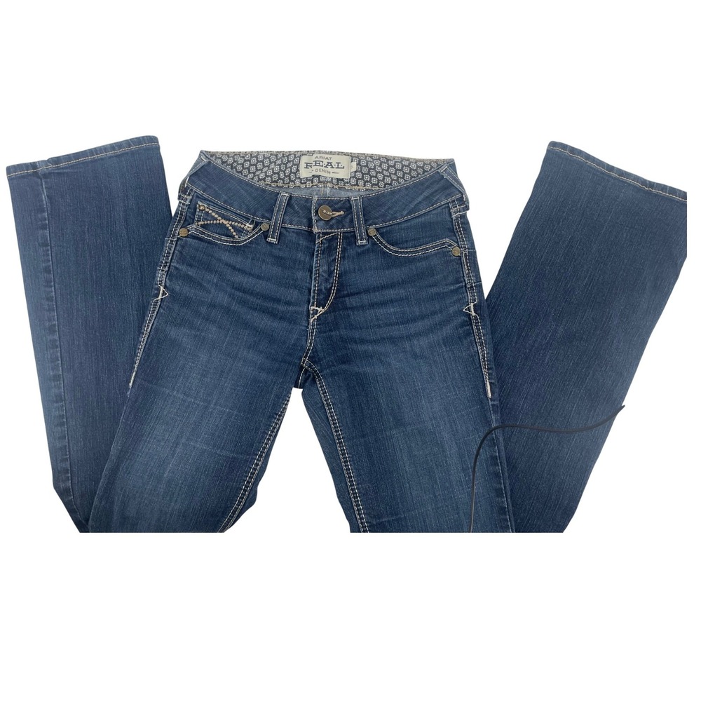 Ariat REAL Dark Blue Boot Cut Jeans
